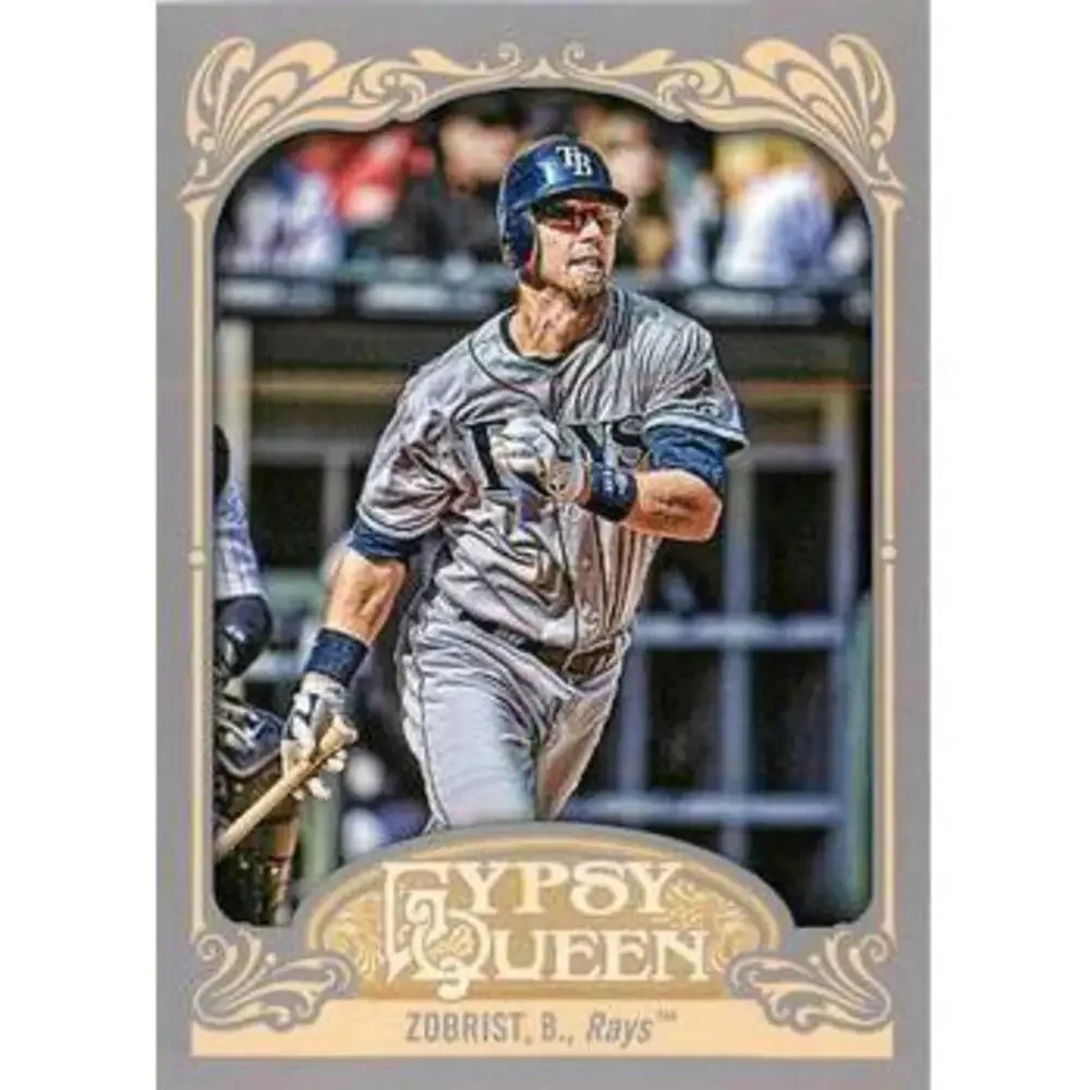 2012 Topps Gypsy Queen Ben Zobrist # 33 Tampa Bay Rays